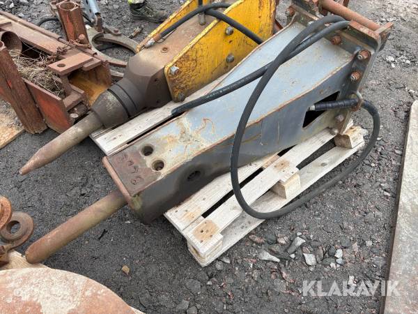 Hydraulhammare med S45-fäste