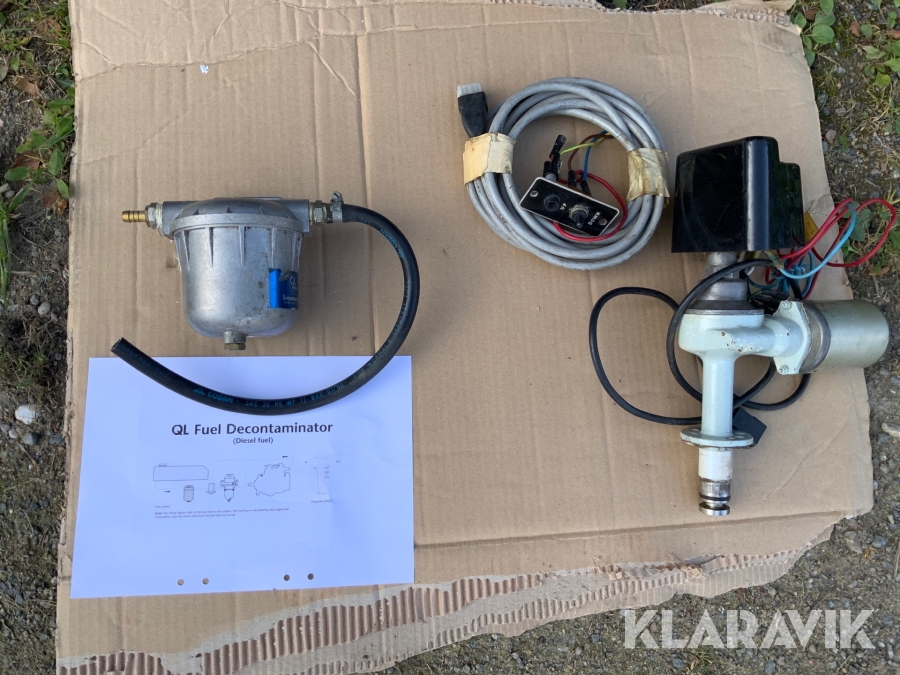 Dieselfilter och drevlyft Volvo Penta 