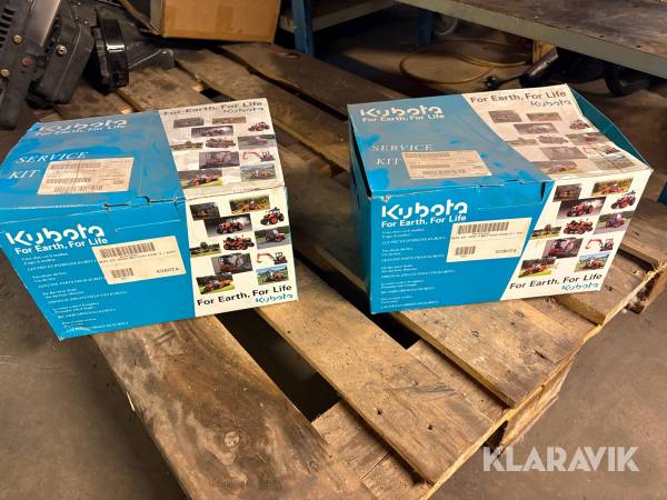 2st Servicekit 1000H Motor+Hydraulik Kubota KX36-3/KX41 och K008-3/U10-3