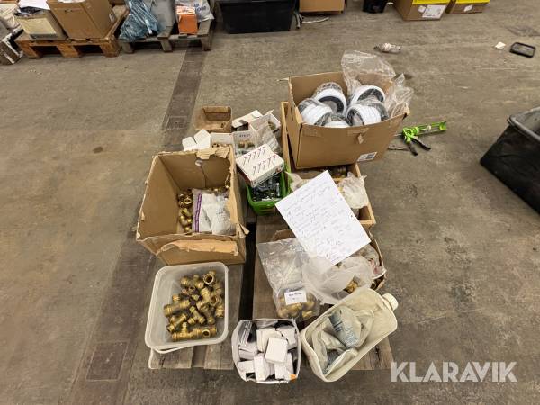 Parti med VVS detaljer