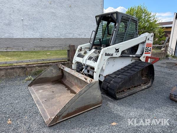 Kompaktlastare Bobcat 864 med tillbehör