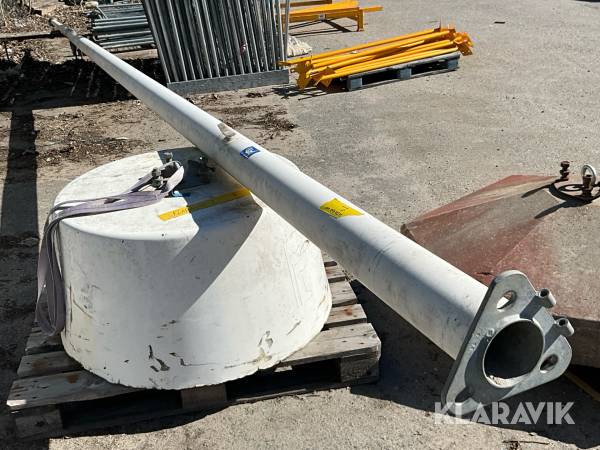 Flaggstång Formenta 10m med fundament