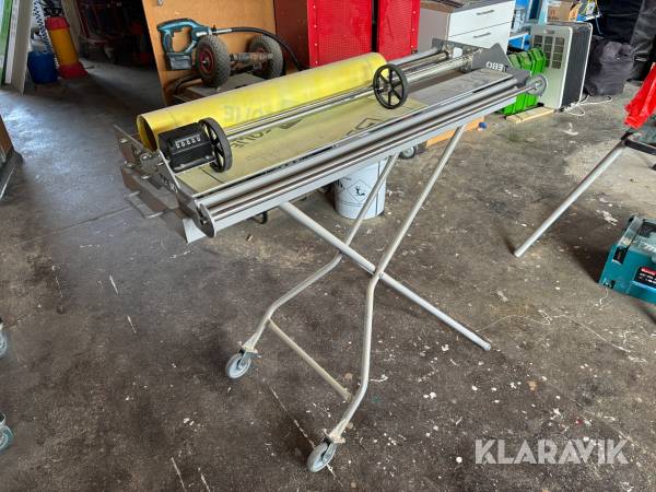 Mätbord för foliesystem TEBO med mätinstrument