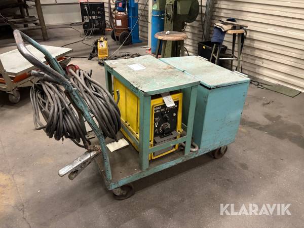 Pinnsvets ESAB LHG 250 Powcon med rullvagn