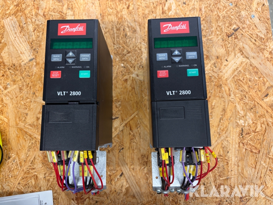 Frekvensomvandlare Danfoss VLT2800 ,2st
