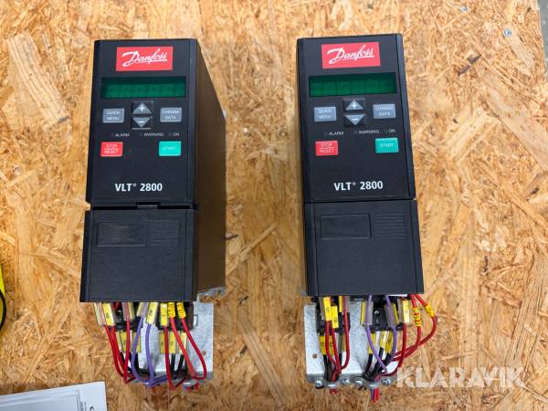 Frekvensomvandlare Danfoss VLT2800 ,2st