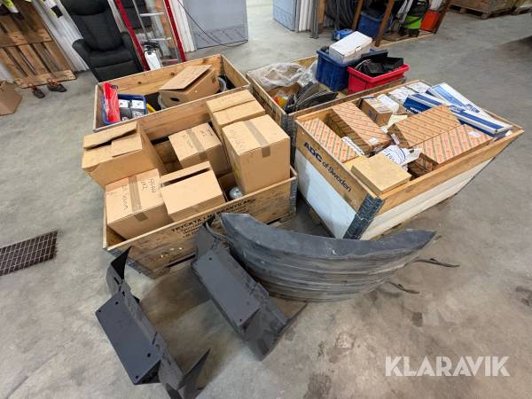 Parti med nya reservdelar till Volvo/Scania