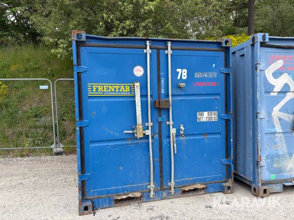 Container 8 fots