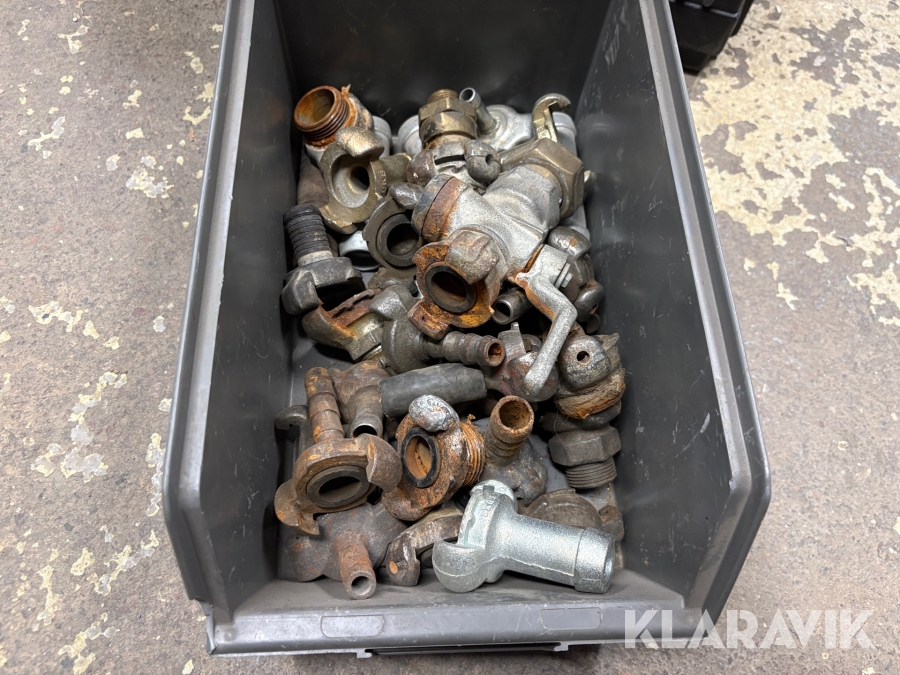 Klokopplingar blandade