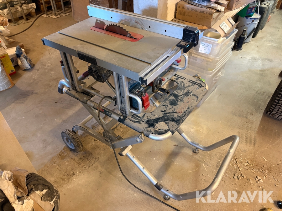 Bordcirkelsåg Bosch GTS 10 J med stativ GTA 60 W