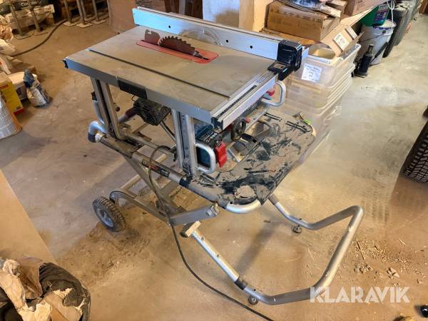 Bordcirkelsåg Bosch GTS 10 J med stativ GTA 60 W