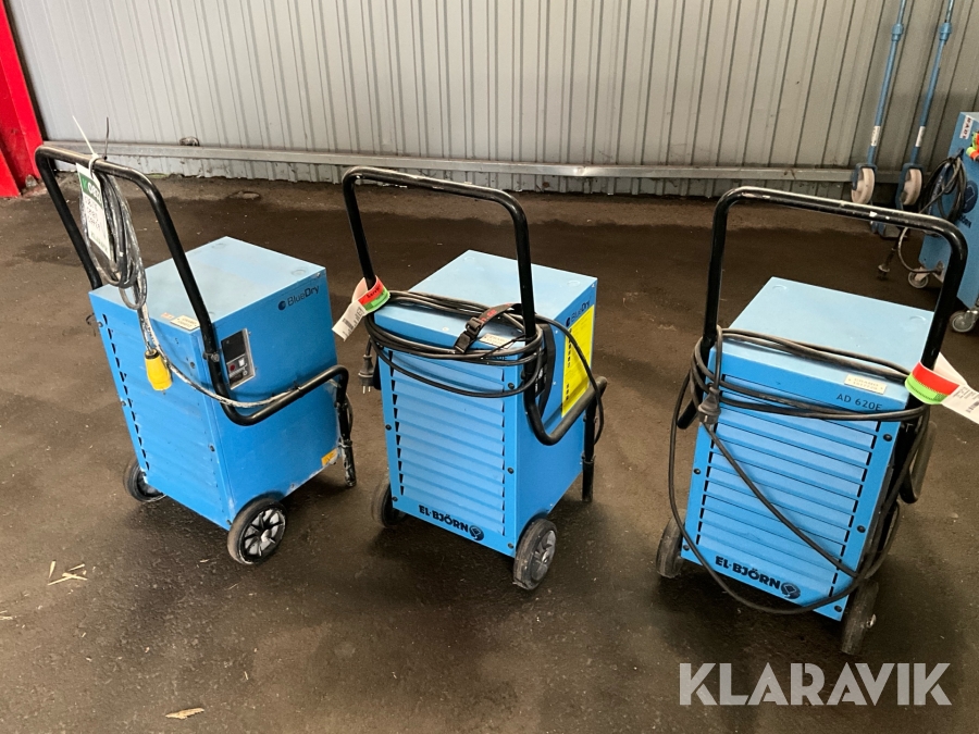 Avfuktare El-Björn AD620E 3st