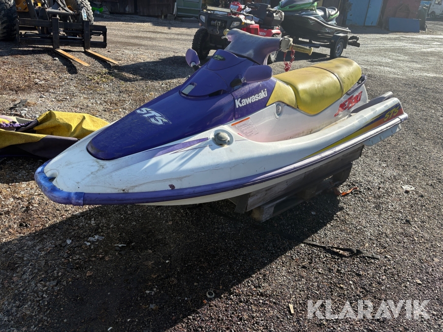 Vattenskoter Kawasaki JetSki STS 750 med nedsättningstrailer