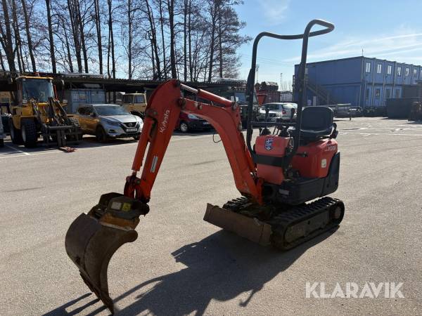 Grävmaskin Minigrävare Kubota K008-3
