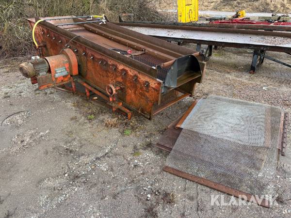 Siktverk Maskinmekano SF 10/30-2 med siktdukar