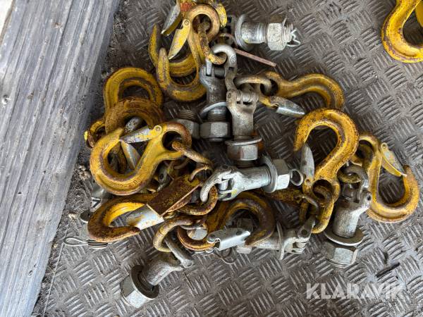 Lyftkrok med gänga 10st