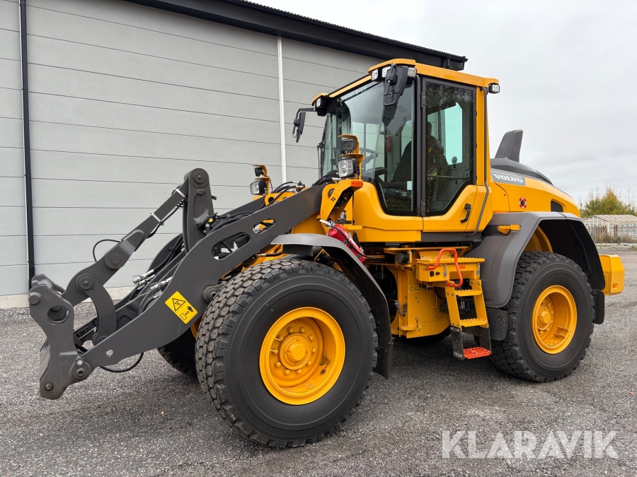 Hjullastare Volvo L60H med spakstyrning