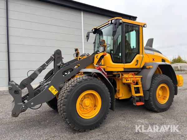 Hjullastare Volvo L60H med spakstyrning