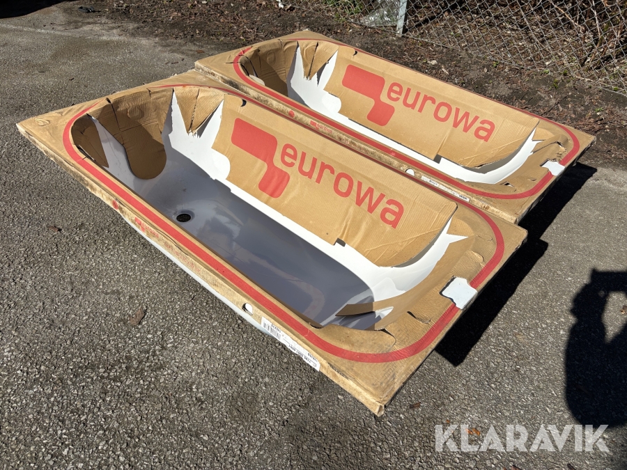 Badkar Alpinweiss 2 st