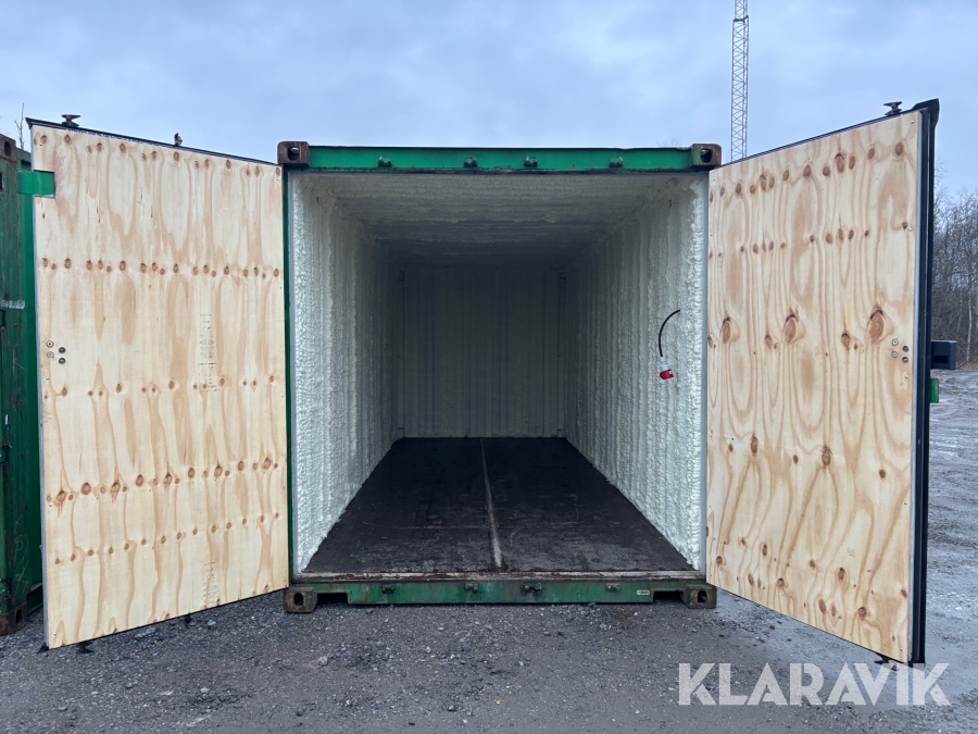 Container Evergreen E22G EG-05 20 fot isolerad EasyOpen