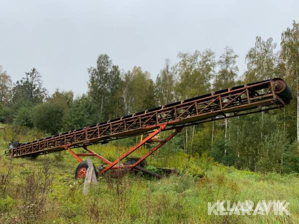 Transportband för sorterverk