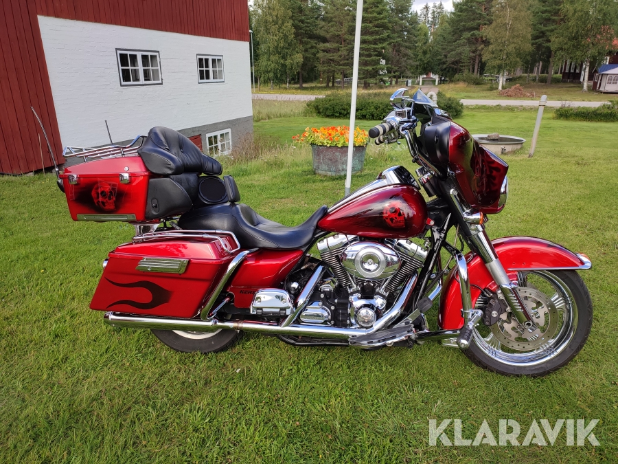 Motorcykel Harley-Davidson Electra Glide Custom Motivlackad
