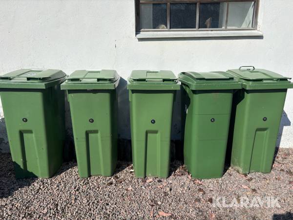 Sopkärl Pws 190Liter 5st