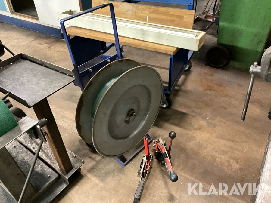 Bandningsavrullare med bandningsverktyg