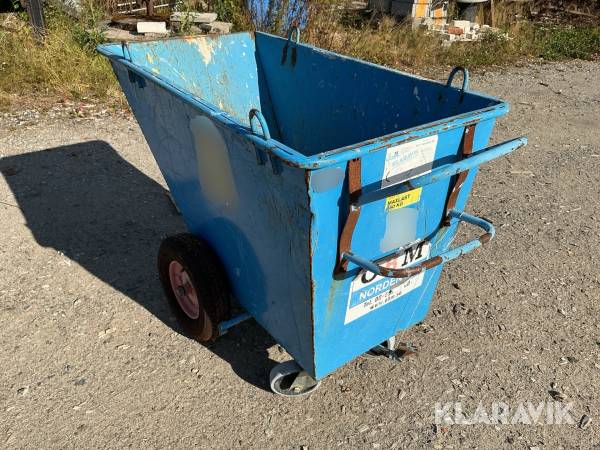 Tippbar fodervagn OBM