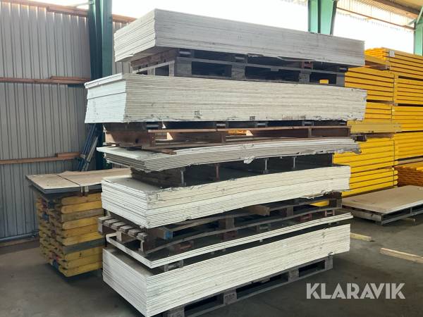 Gipsskivor ca 80st