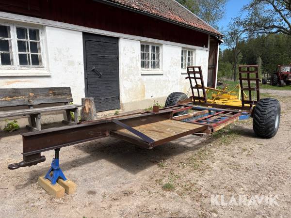 Transportvagn till minigrävare