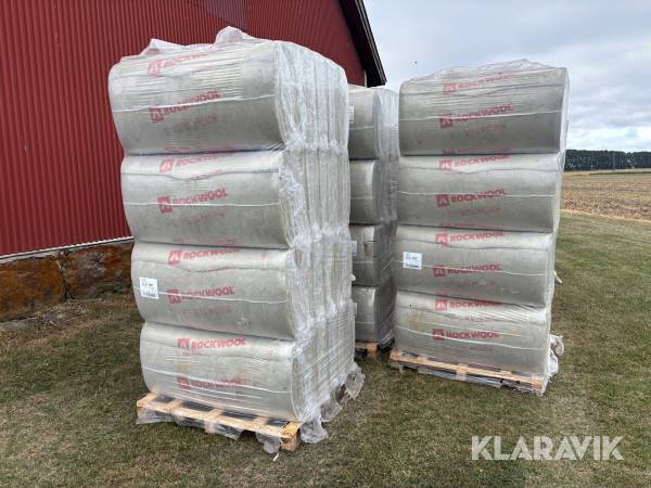 Isolering Rockwool Flexibatts 95x580x1170mm - Totalt 3 pall
