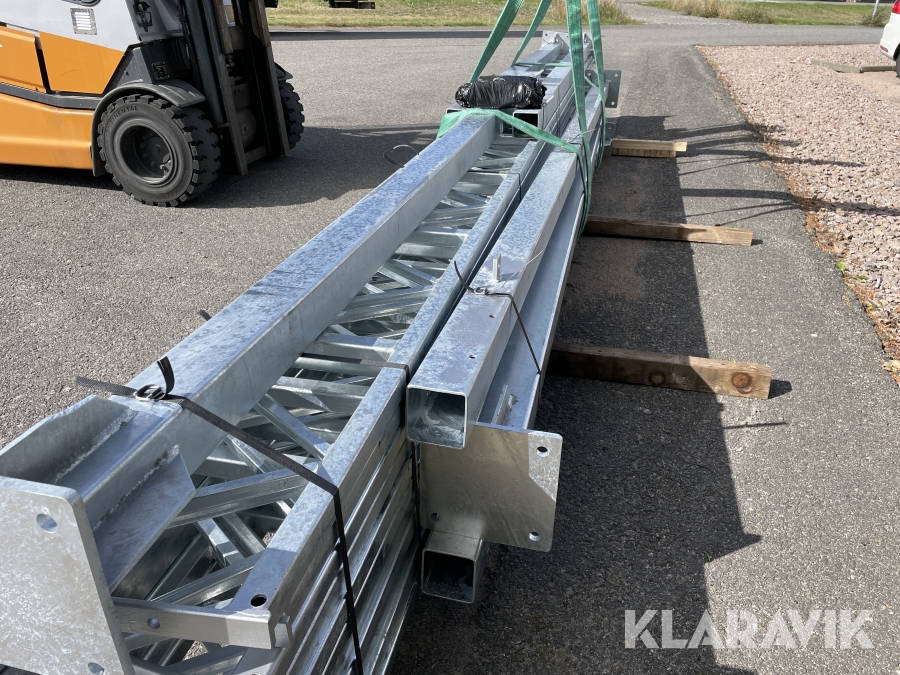 Stålstomme 6   x  12  x  4.2  x  3.6 m   (Ny)