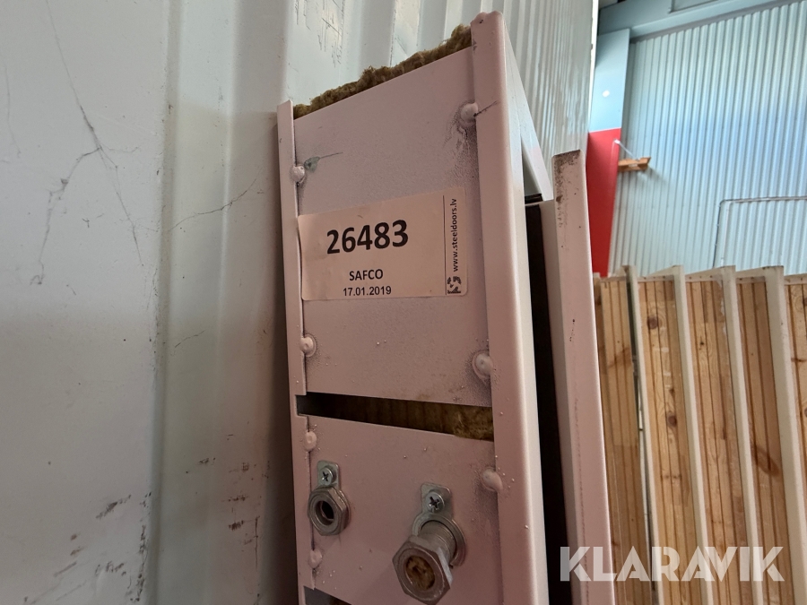 Ståldörr Safco E160 10x21