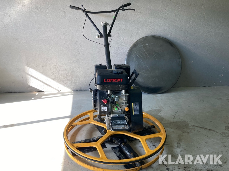 Betongglättare Lumag BT-800 med skurtallrik