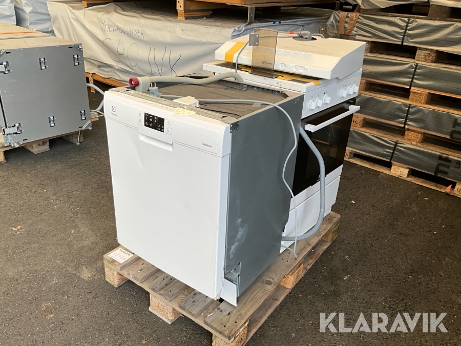 Diskmaskin, fläkt, spis Electrolux