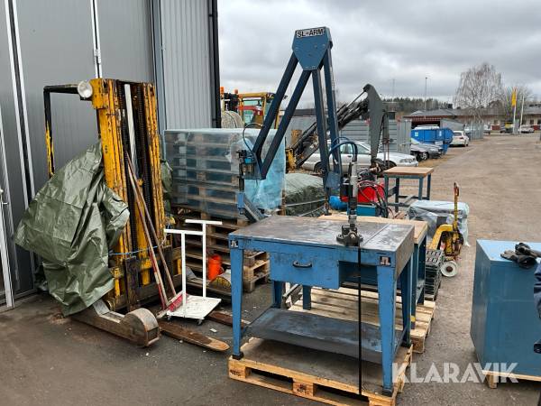 Tryckluftsdrivet Gängbord S&L Maskin G18V150-1B