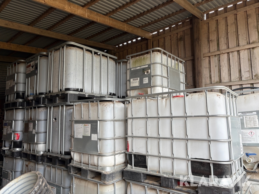 IBC tankar 640L, ca 10st