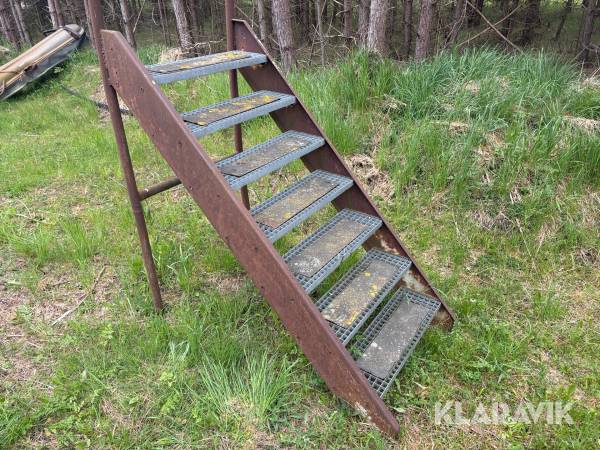 Järntrapp 1,42m hög