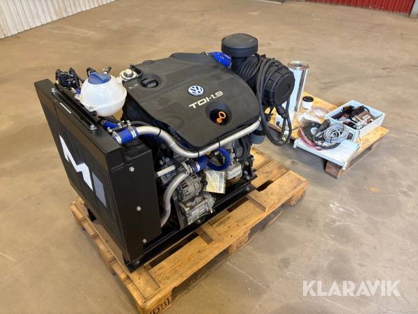 Motor Volkswagen TDI 1.9 med styrbox (Oanvänd)
