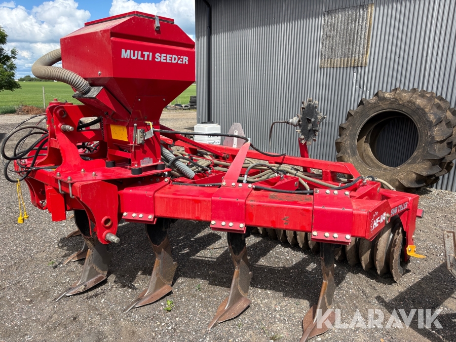 Såmaskin HE-VA Multi Seeder Sub Tiller, 4m arbetsbredd