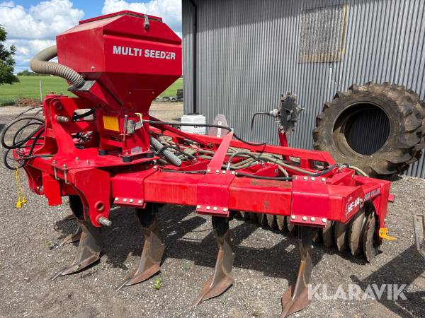 Såmaskin HE-VA Multi Seeder Sub Tiller, 4m arbetsbredd