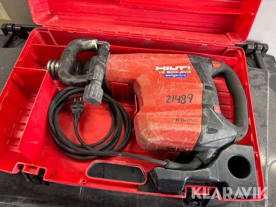Bilningsmaskin Hilti TE 800-AVR