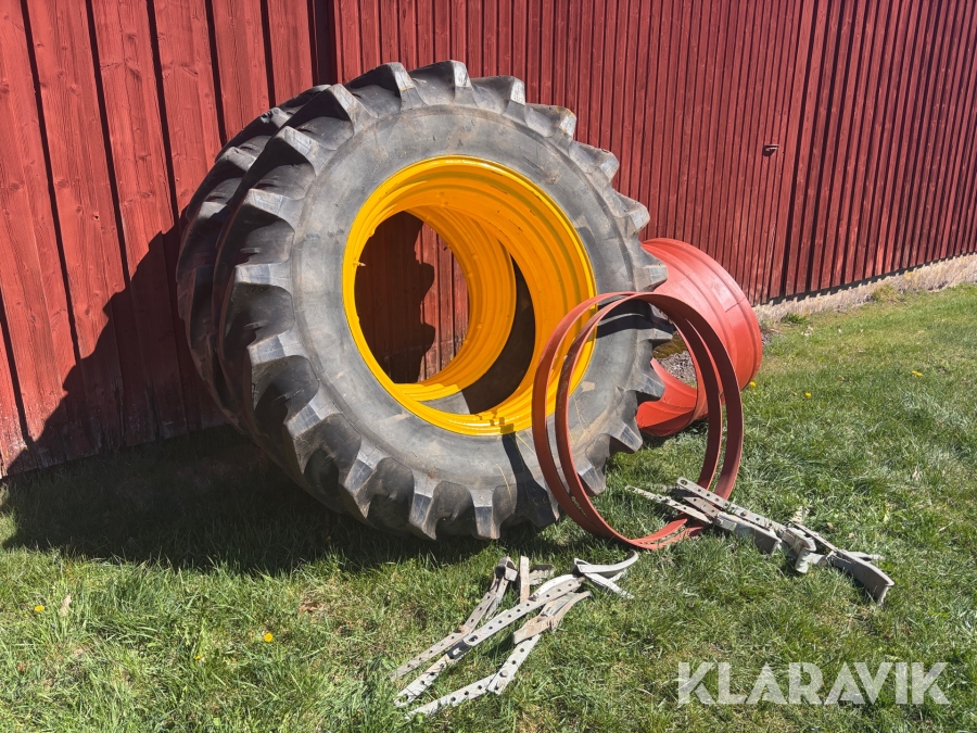 Dubbelmontage Kleber 20.8R38