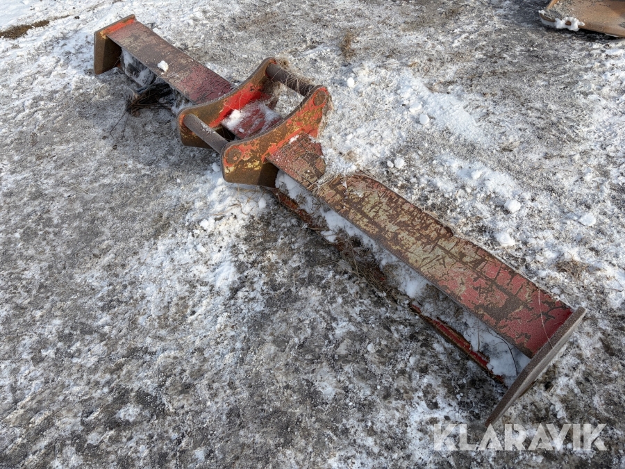 Planeringsbalk 3 m S60