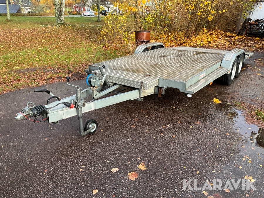 Maskinsläp Bålsta Släpet BIL-3500J med tipp