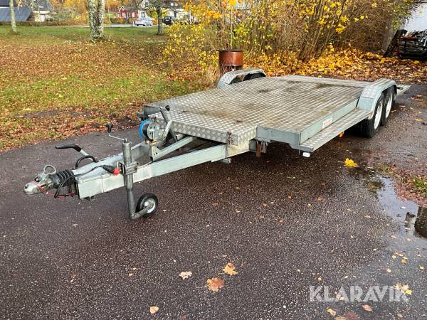 Maskinsläp Bålsta Släpet BIL-3500J med tipp