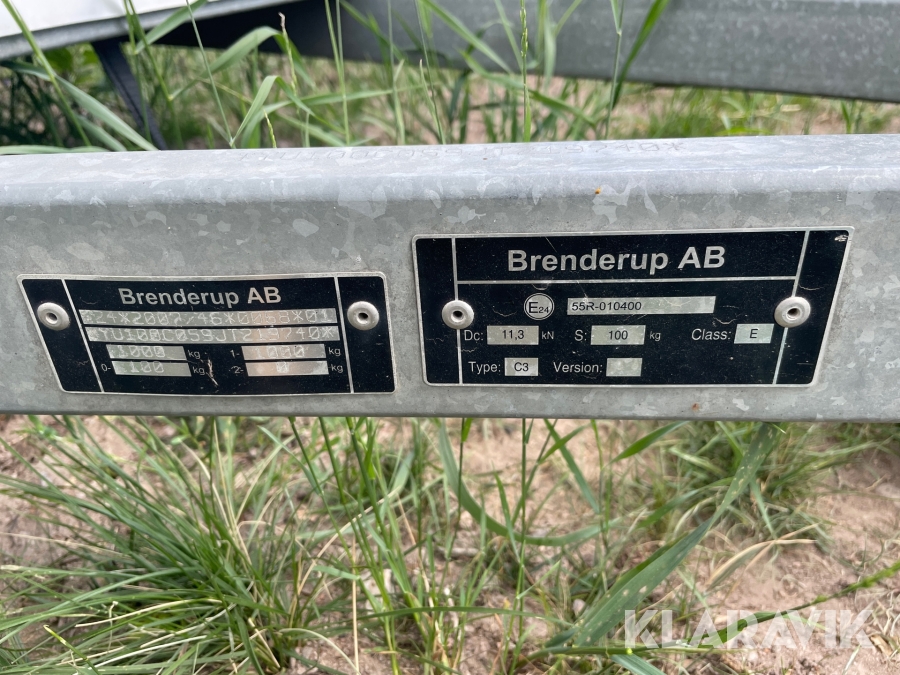 Skåpsläp Benderup C3, Sunne, Klaravik auktioner