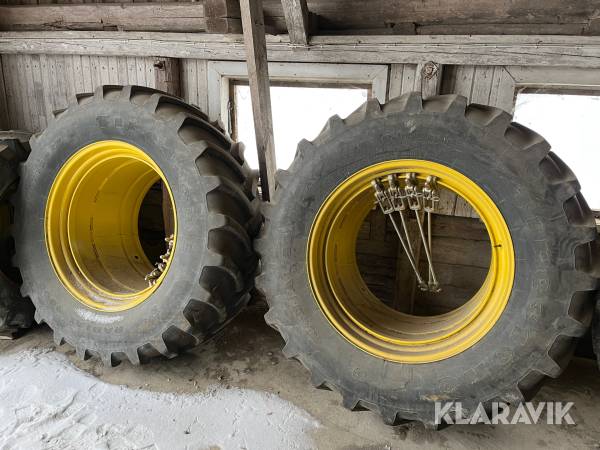 Dubbelmontage Firestone 650/65-42 2 st