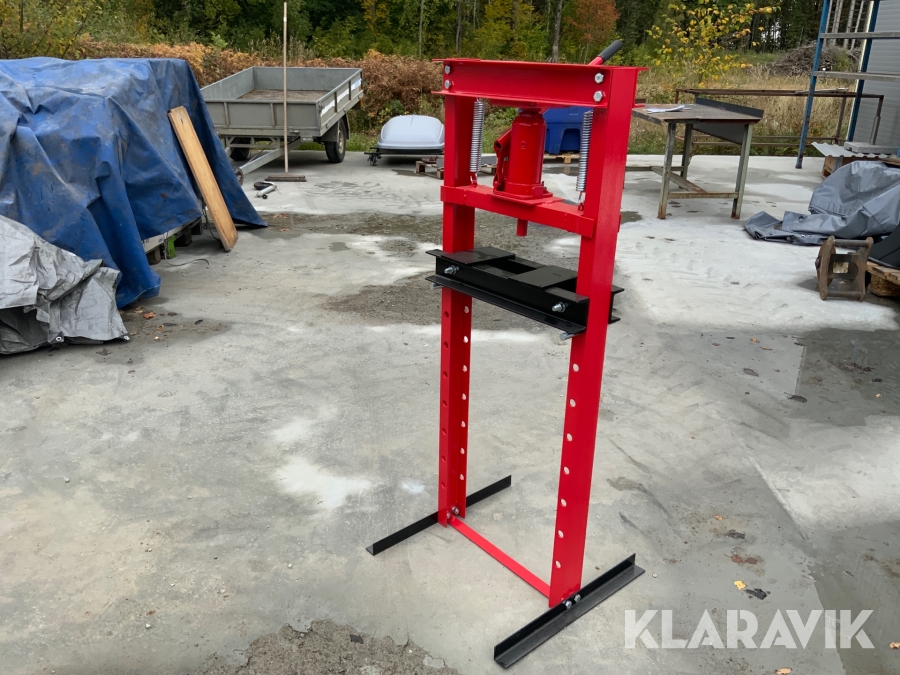 Hydraulisk verkstadspress Benson Toors 12ton